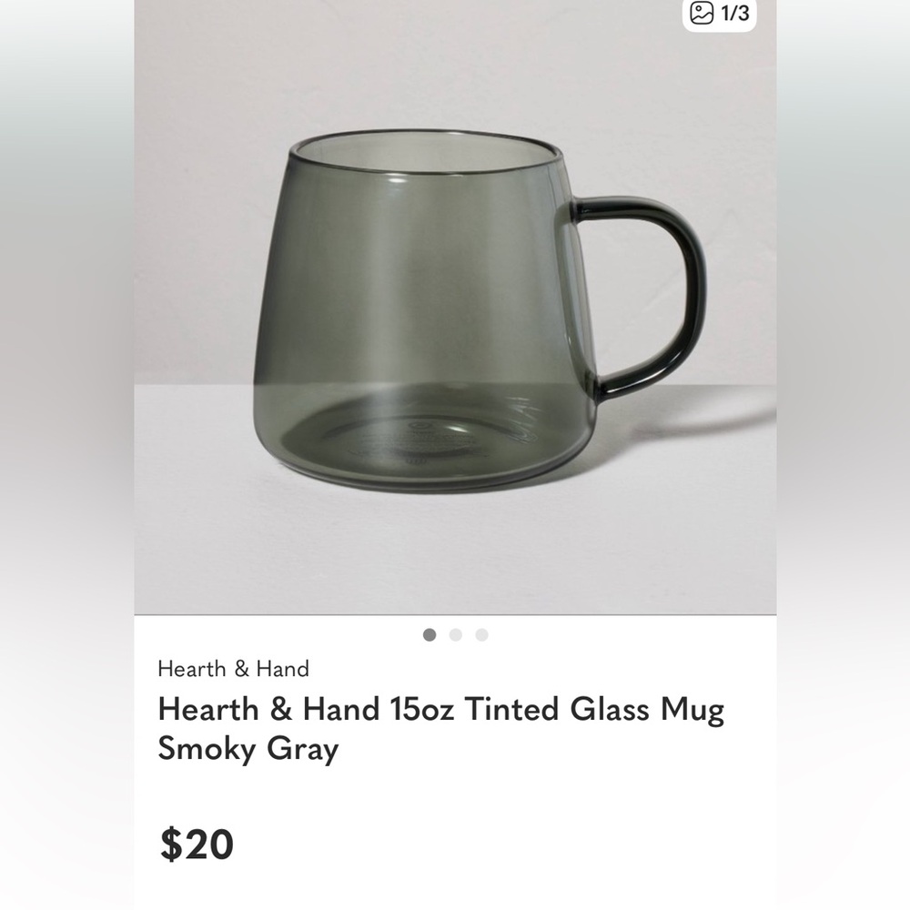 2 Borosilicate Green tinted Tea, Coffee or Espresso Glass cups - Picture 10 of 13